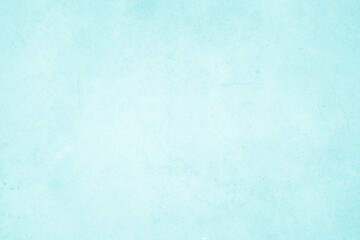Pastel blue and white concrete stone texture for background in summer wallpaper. Cement and sand wall of tone vintage. Decorative abstract wall of light cyan color painted, Beautiful mint green decor.