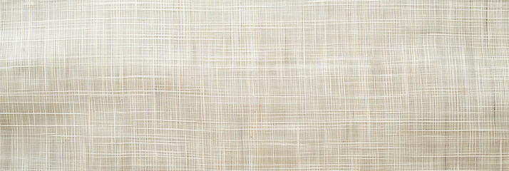 Fototapeta premium Neutral beige fabric texture with subtle horizontal and vertical lines for background or graphic design elements