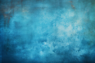 Fototapeta na wymiar Grunge Blue Background, Vintage Abstract Texture Wallpaper