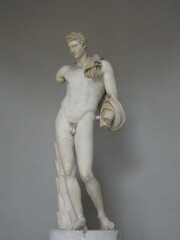 Hermes statue in the Vatican