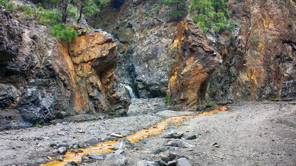 Hiking routes in the national park 