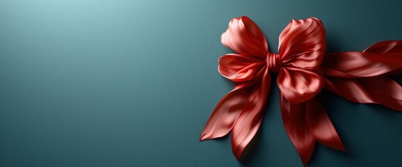 Delicate Mint Background Red Ribbons Space, HD, Background Wallpaper, Desktop Wallpaper