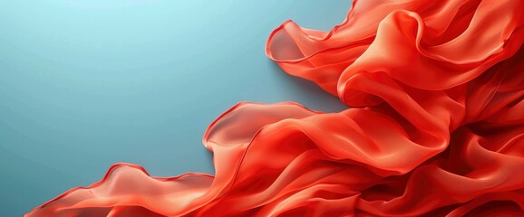 Delicate Mint Background Red Ribbons Space, HD, Background Wallpaper, Desktop Wallpaper