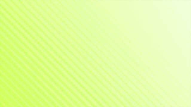 Simple and elegant diagonal fading lines background, Lime green color parallel lines loop able background