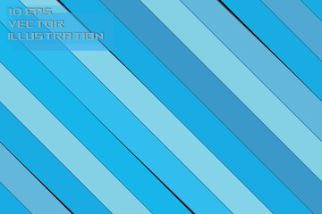 Abstact blue lines vector background. Overlap layers on black background with free space for your design	