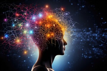 Obraz premium PET imaging unveils neurodegeneration, neuroanatomy, neuronal dynamic dance of brain plasticity. Assemble the pieces, brain puzzle mirrors kaleidoscope of cognitive neuronal mind axon jigsaw tapestry.