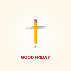 Good Friday. Good friday creative social media post design for social medai post.