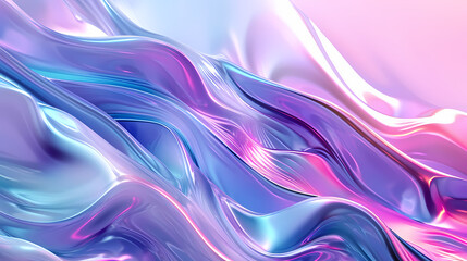 Purple and Blue Abstract Wave Background