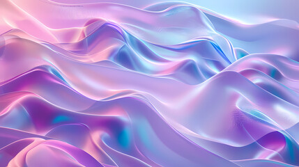 Obraz premium Purple and Blue Abstract Wave Background