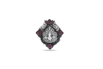 Silver Diamond Ring