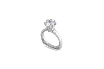 Silver Diamond Ring