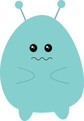 Cute Alien Illustration