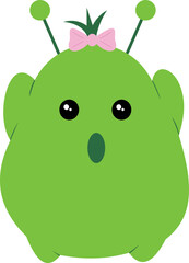 Cute Alien Illustration