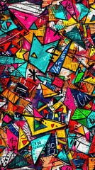 Fototapeta premium graffiti on the wall