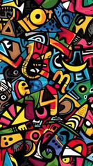 Obraz premium graffiti on the wall
