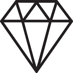 diamond, icon