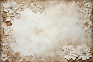 vintage peper background, designs for cards, greetings and congratulations, copy space and shabby chic look