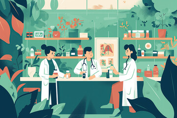 Healthy lifestyle practices, or disease prevention strategies, emphasizing the importance of proactive health measures