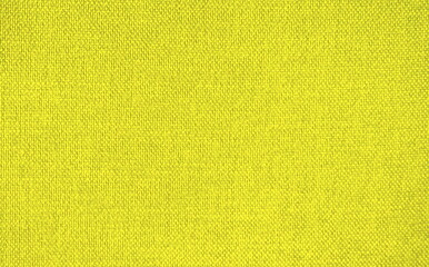 Leinenstoff Hintergrund in gelb - Leere Stofftextur