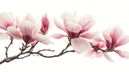 Blossom of magnolia flower