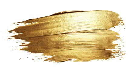 luxurious gold foil texture paired with an elegant gold brush stroke transparent background