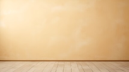 Empty Buttercream wall background, great for product display , Empty Buttercream wall background, product display, empty