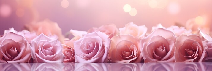 Empty romantic rose glow background, perfect for a plain wall , Empty romantic rose glow background, plain wall, empty