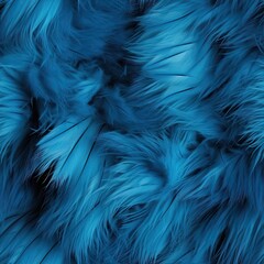 Blue furry texture pattern