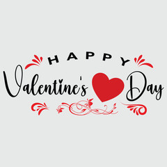 Free vector happy Valentine's Day celebration design
