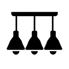 Obraz premium Illustration of a ceiling lamp