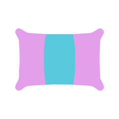 Illustration of a simple design of a cushion.