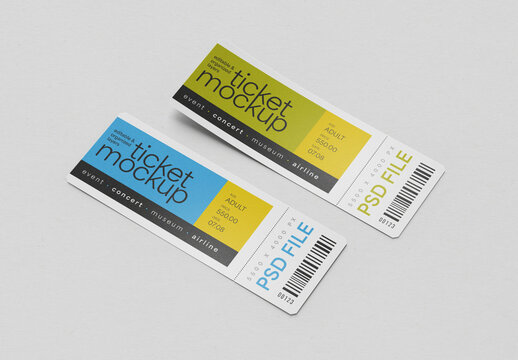 Ticket Mockup