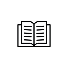 Book icon vector