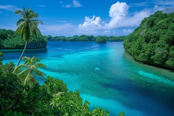 Fototapeta na wymiar Palau, Micronesia
