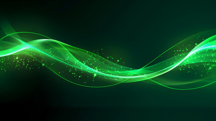 Glowing shiny lines effect vector background, technology lines background and light effect, 3D rendering