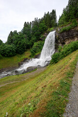 Waterfall named Steinsdalsfossen in Norway. Europe