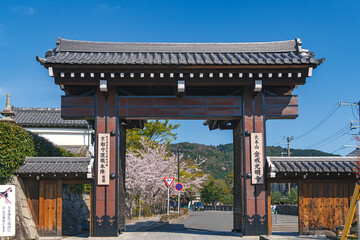 京都 金戒光明寺の高麗門（総門）
