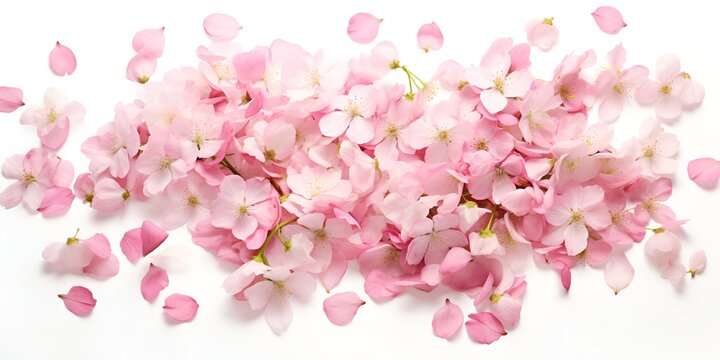 Cherry Blossom Petals in a Healthy Ecosystem , cherry blossom petals, healthy ecosystem