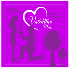 Valentines day background with product display and Heart Shaped Balloons.
