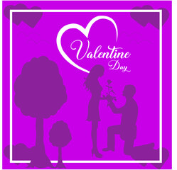 Valentines day background with product display and Heart Shaped Balloons.
