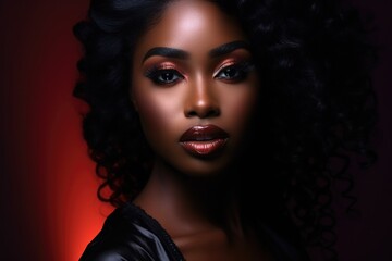 portrait of a black girl