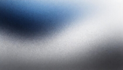 Grainy Elegance: Gray Blue White Gradient Background