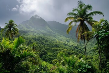 Fototapeta na wymiar Cabrits National Park, Dominica