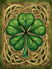St. Patrick day, Green clover, Leprechaun drinking in a pub, pot of gold, green beer, lucky, viking, horns, helm, warrior, background poster, wallpaper, lucky, gold coins, beer