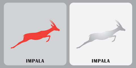 Impala logo design, company logo, vector illustration design