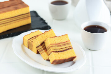 Philipines Layer Cake. Surabaya Layer Cake Combine with Lapis Legit.