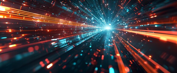 a dark and colorful abstract background