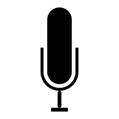 microphone glyph 