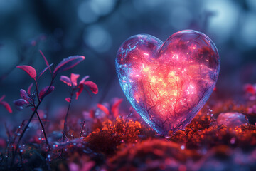 The Glowing Heart of the Enchanted Forest, Valentine's Day Special Edition Heart