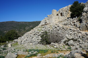 Fototapeta na wymiar Nimrod Fortress